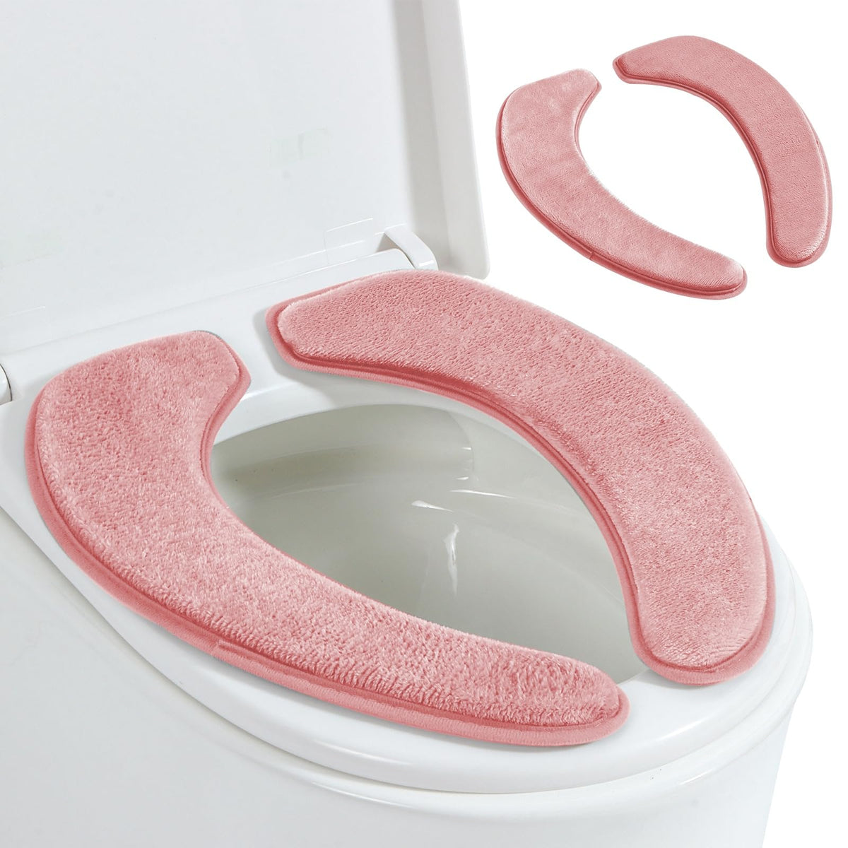 Toilet Seat Cover with Memory Foam, Toilet Seat Cushion for Bathroom