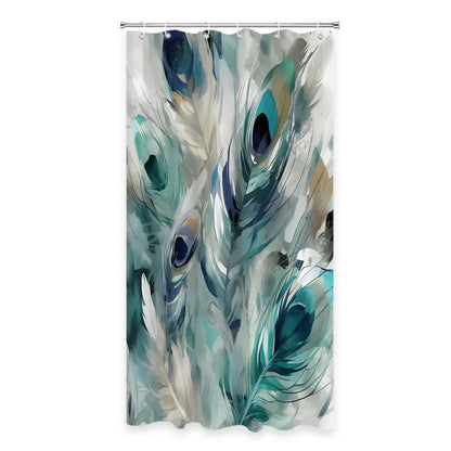 Warrior Squirrel Animal Print Waterproof Polyester Shower Curtain - Black & Green Fabric, Metal Grommets, Animals Design, Machine Washable, Hanging, 72w x 72l (Pack of 1), Multiple Sizes, Best Gift for the Bathroom