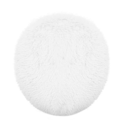 Soft Fluffy Toilet Lid Cover Hot Pink 17.7" x 19.7"