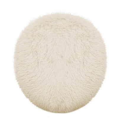 Soft Fluffy Toilet Lid Cover Hot Pink 17.7" x 19.7"