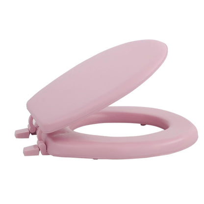 Soft Standard Vinyl Toilet Seat, Navy, 17 in