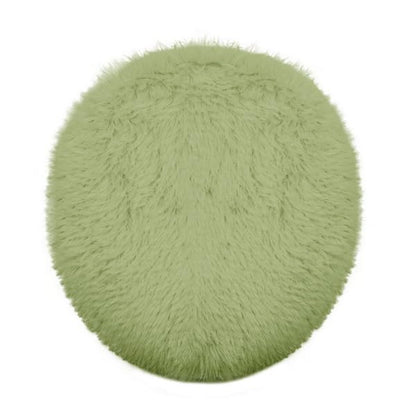Soft Fluffy Toilet Lid Cover Hot Pink 17.7" x 19.7"