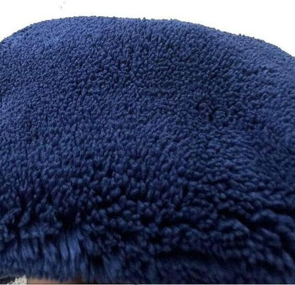 Madeals Microfiber Toilet Lid Cover Soft and Absorbent, Comfortable Bathroom Toilet Lid Cover Seat Fits Most Size Toilet Lids for Black