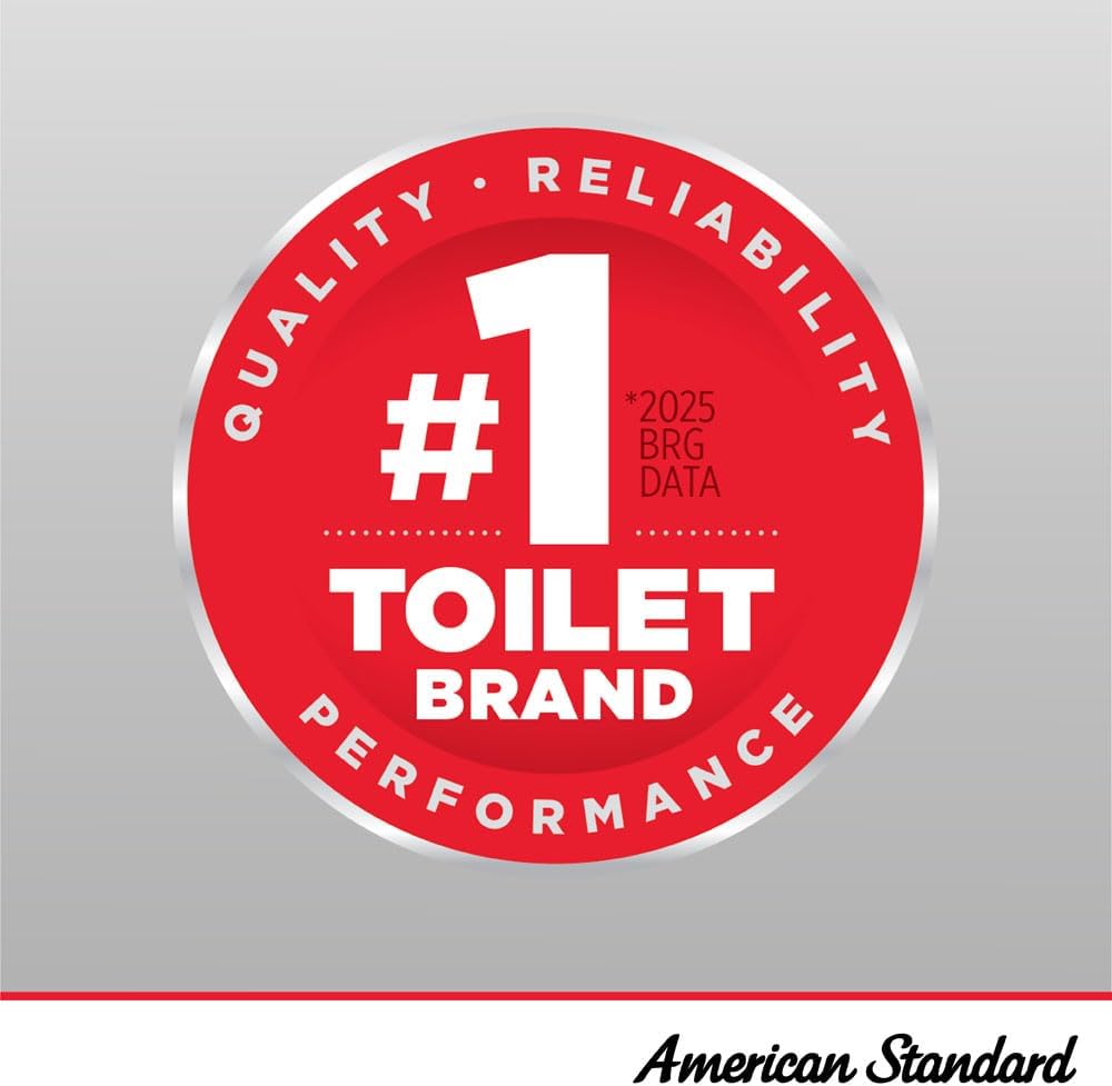 American Standard Commercial Elongated Toilet Seat, Open Front, White