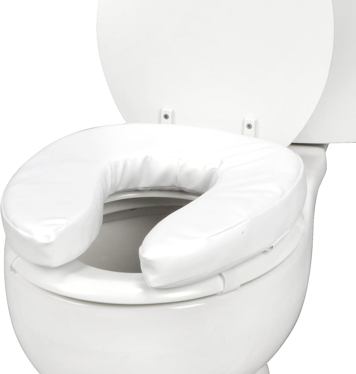 Briggs Healthcare Vinyl Cushion Toilet Seat, 4"