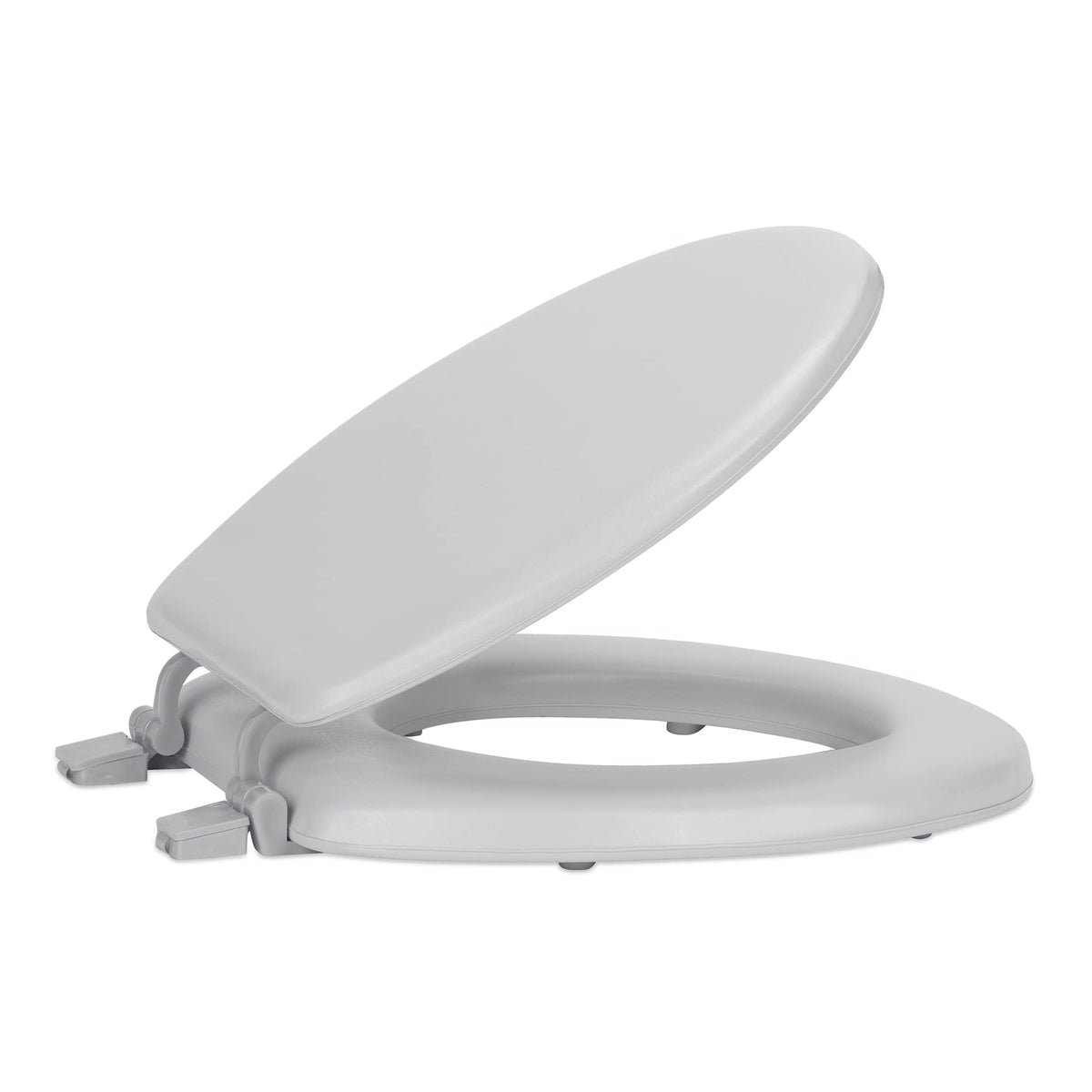 Soft Standard Vinyl Toilet Seat, Navy, 17 in