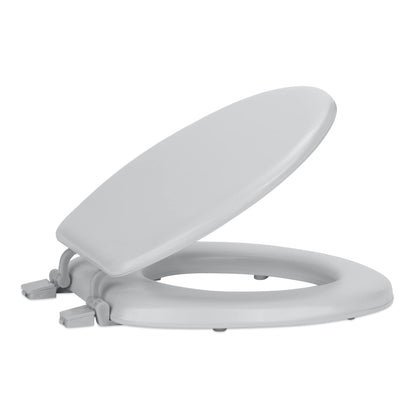 Soft Standard Vinyl Toilet Seat, Navy, 17 in