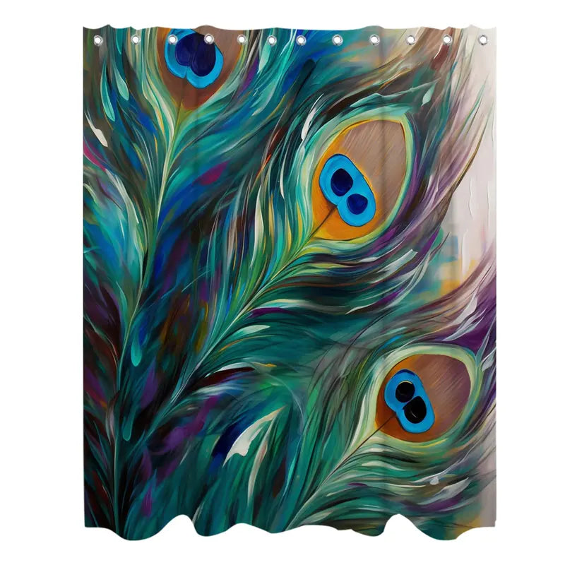 Warrior Squirrel Animal Print Waterproof Polyester Shower Curtain - Black & Green Fabric, Metal Grommets, Animals Design, Machine Washable, Hanging, 72w x 72l (Pack of 1), Multiple Sizes, Best Gift for the Bathroom