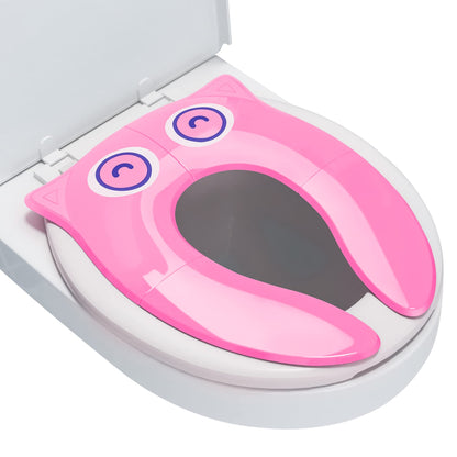 Maliton Foldable Travel Potty Training Seat for Toddlers with Splash Guard