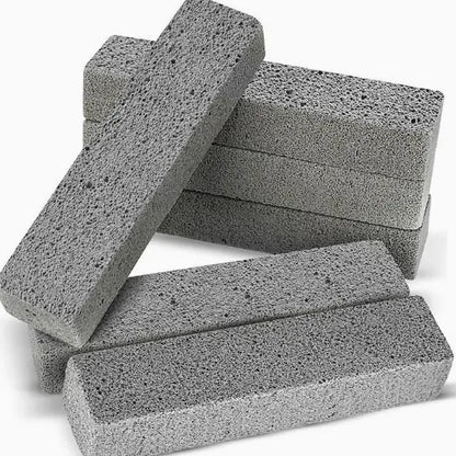 Pumice Stone Toilet Cleaner With Long Handle Heavy Duty Stain Remover Efficiently Clean Toilet Bowl Ring Limescale And Hard Water Stains Multi Purpose Bathroom Cleaner For Pool Tile Bathtub And Household Bathroom Deep Cleaning Supplies