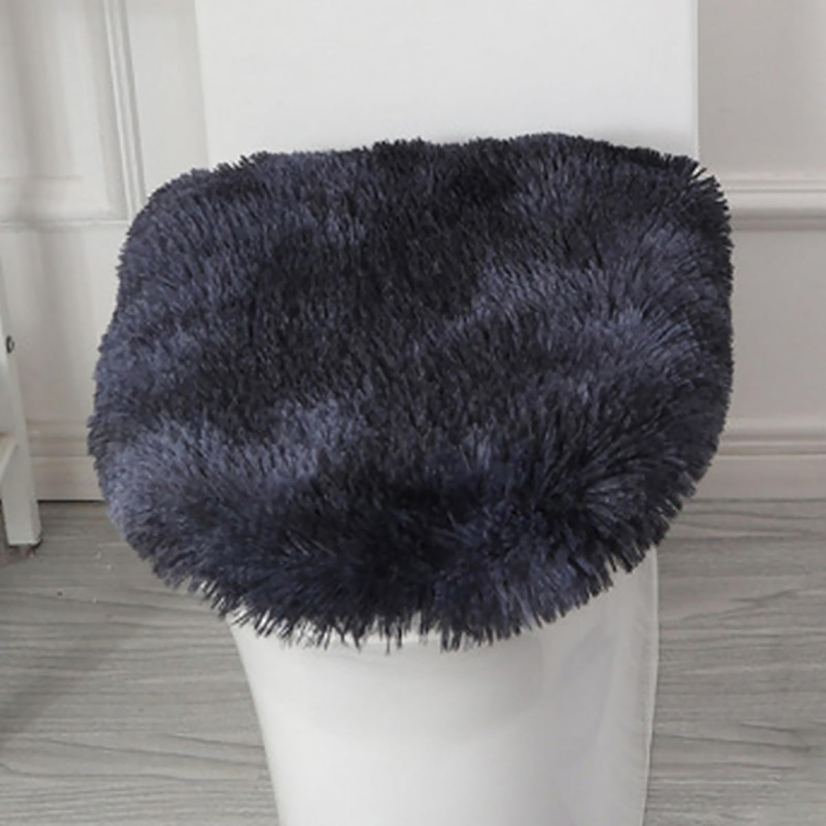 Soft Fluffy Toilet Lid Cover Hot Pink 17.7" x 19.7"