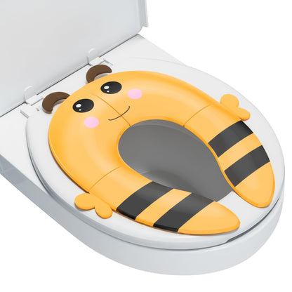 Maliton Foldable Travel Potty Training Seat for Toddlers with Splash Guard