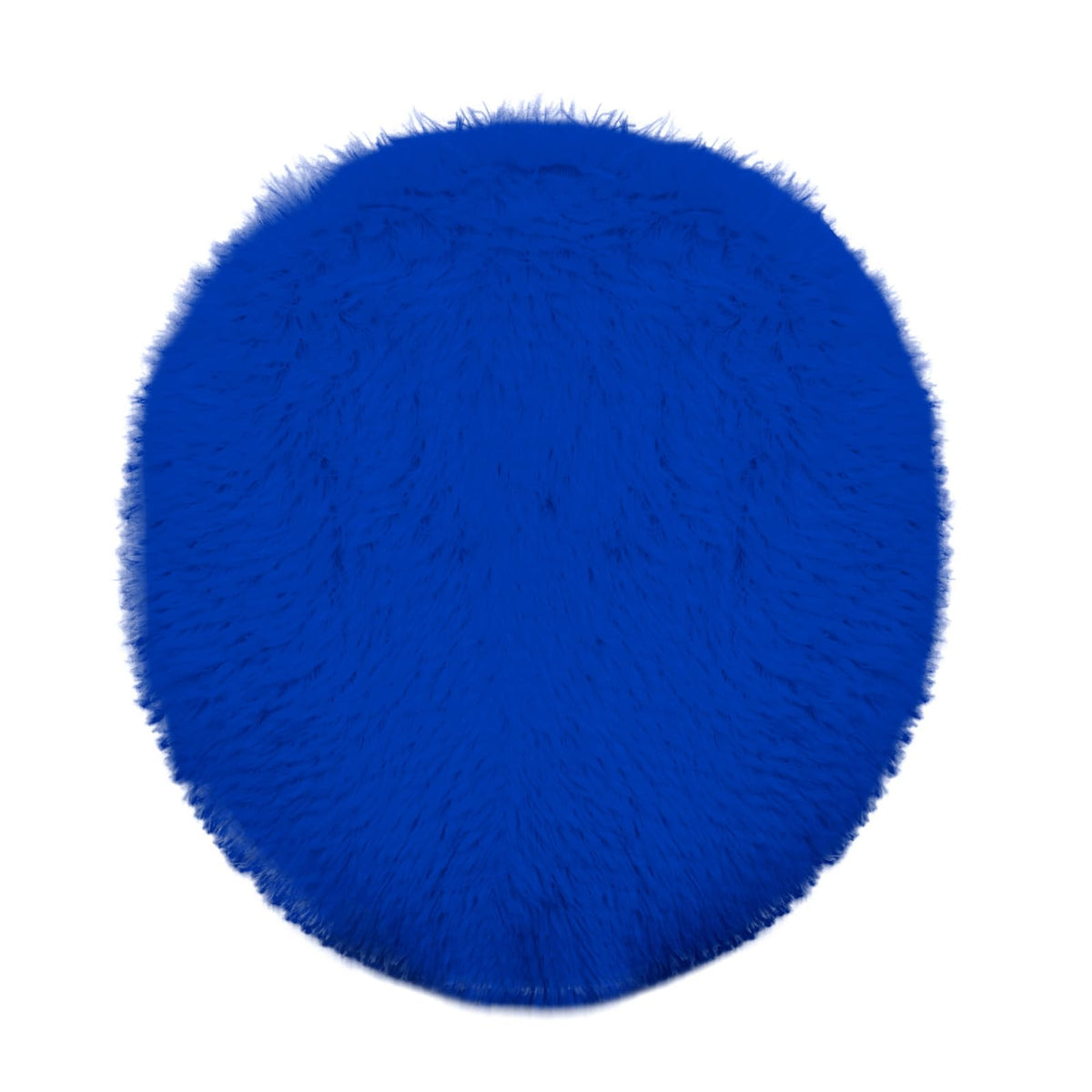 Soft Fluffy Toilet Lid Cover Hot Pink 17.7" x 19.7"