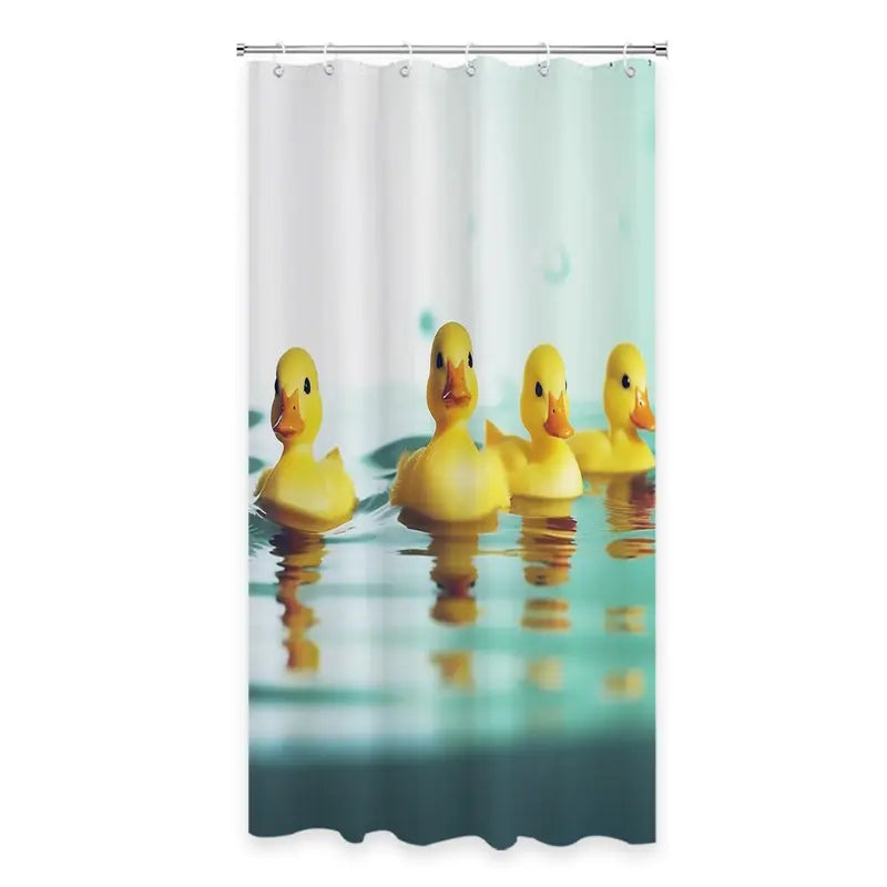 Warrior Squirrel Animal Print Waterproof Polyester Shower Curtain - Black & Green Fabric, Metal Grommets, Animals Design, Machine Washable, Hanging, 72w x 72l (Pack of 1), Multiple Sizes, Best Gift for the Bathroom