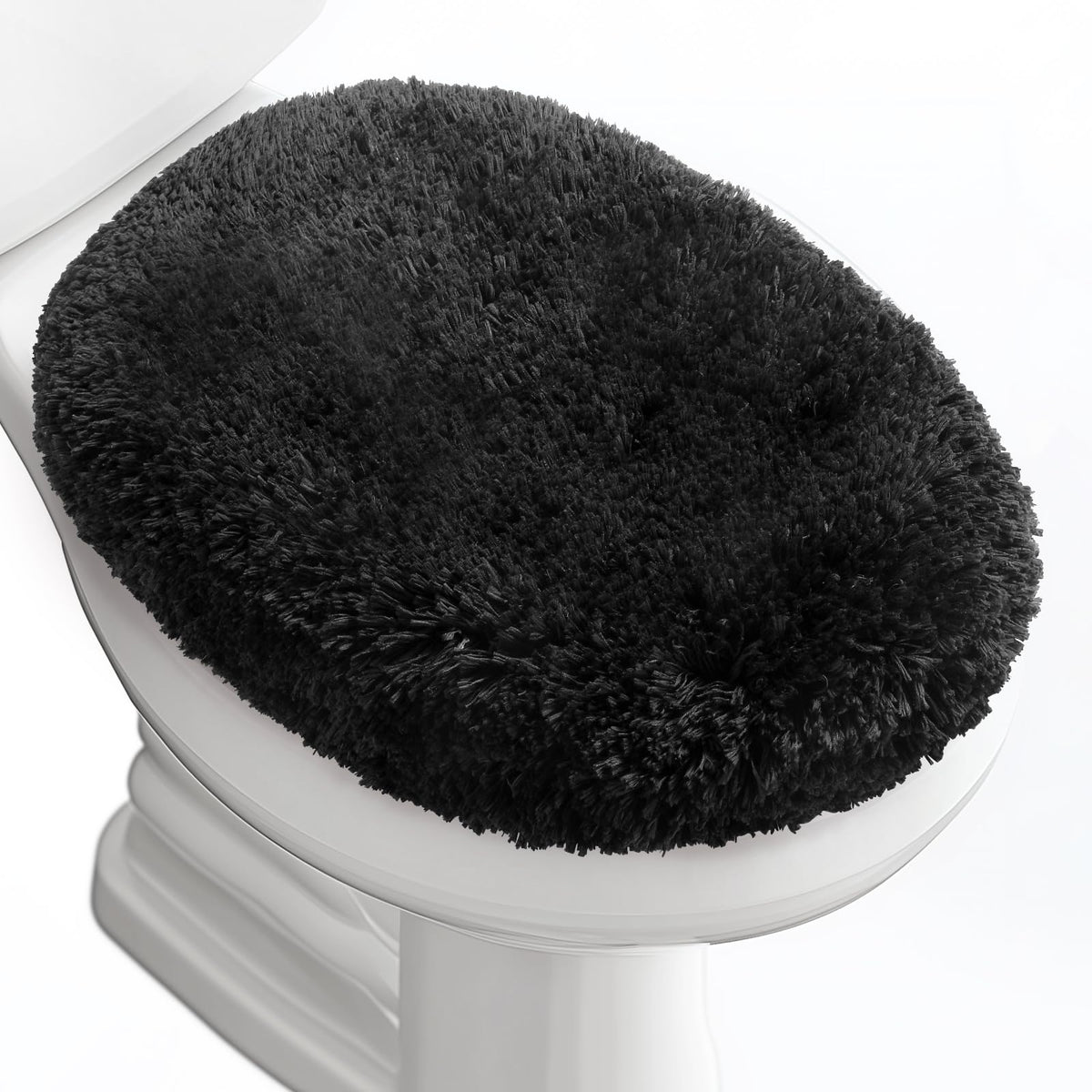 Soft Microfiber Toilet Seat Cover 17.5" x 15" Machine Washable