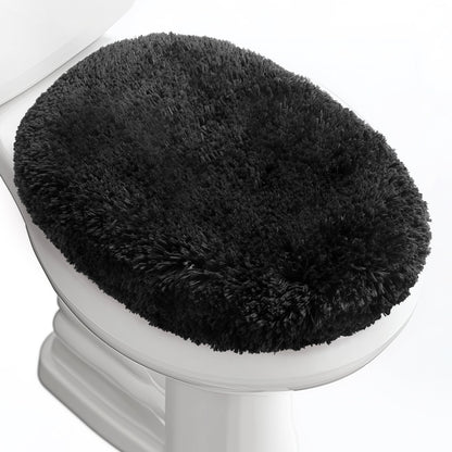 Soft Microfiber Toilet Seat Cover 17.5" x 15" Machine Washable