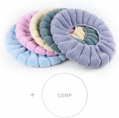 SKJ&CO Toilet Seat Covers, 5 Color Combinations，Soft Toilet Seat Warmer Pads for Bathroom
