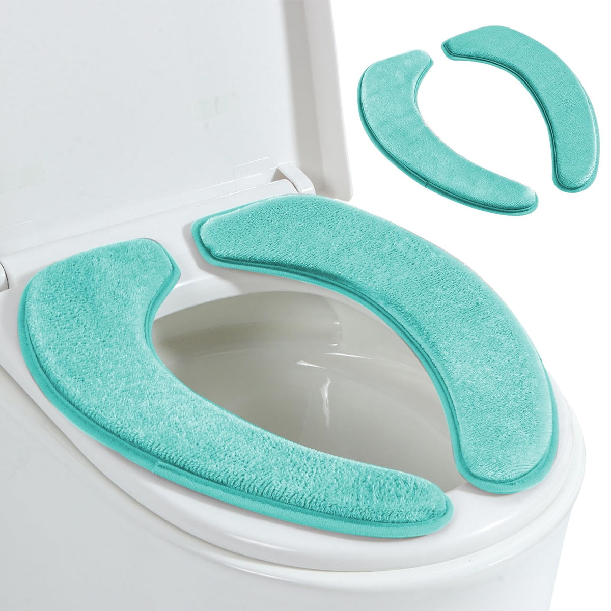 Toilet Seat Cover with Memory Foam, Toilet Seat Cushion for Bathroom