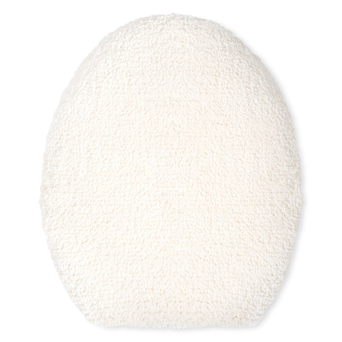 TOWN & COUNTRY EVERYDAY Ultra Plush Solid Tufted Toilet Lid Cover, Soft and Absorbent, Non-Slip Cover, Machine Washable, Blush, 18"x19"