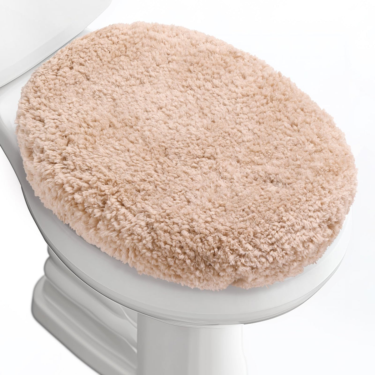 Soft Microfiber Toilet Seat Cover 17.5" x 15" Machine Washable