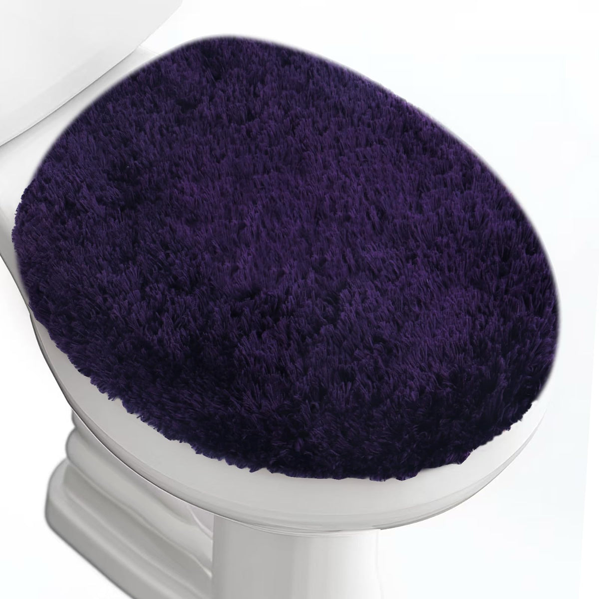 Soft Microfiber Toilet Seat Cover 17.5" x 15" Machine Washable