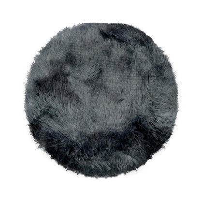 Soft Fluffy Toilet Lid Cover Hot Pink 17.7" x 19.7"