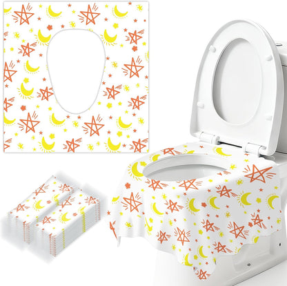 20 Pack Toilet Seat Covers for Kids Travel, Disposable