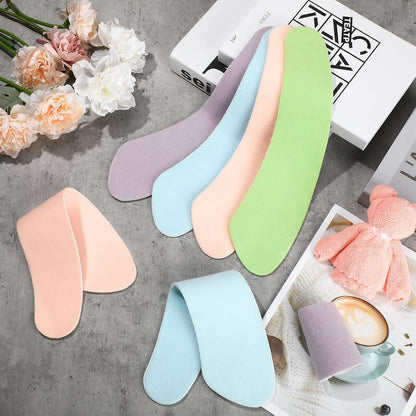 Tatuo 8 Pairs Bathroom Warmer Toilet Seat Cover Pads Washable and Reusable