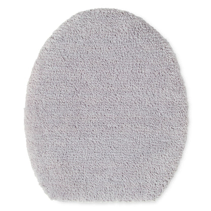 TOWN & COUNTRY EVERYDAY Ultra Plush Solid Tufted Toilet Lid Cover, Soft and Absorbent, Non-Slip Cover, Machine Washable, Blush, 18"x19"