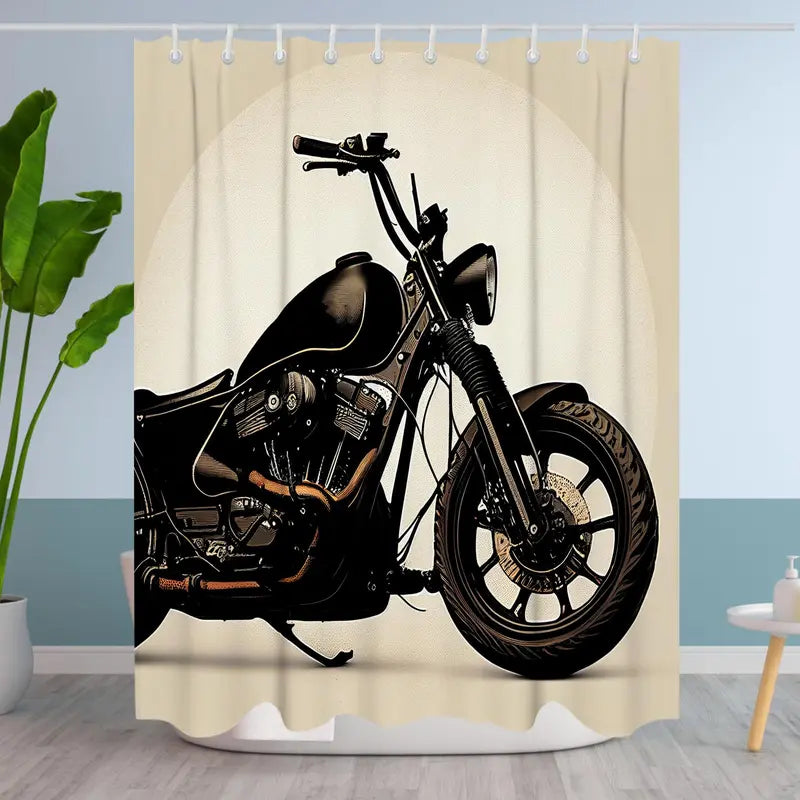 Warrior Squirrel Animal Print Waterproof Polyester Shower Curtain - Black & Green Fabric, Metal Grommets, Animals Design, Machine Washable, Hanging, 72w x 72l (Pack of 1), Multiple Sizes, Best Gift for the Bathroom