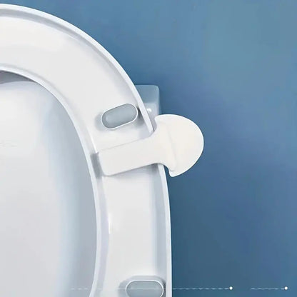 3pcs Bathroom Lift Toilet Seat Cover Handles, Portable Hands-Free Home Accessory, All-Season No-Installation Design for Home Users