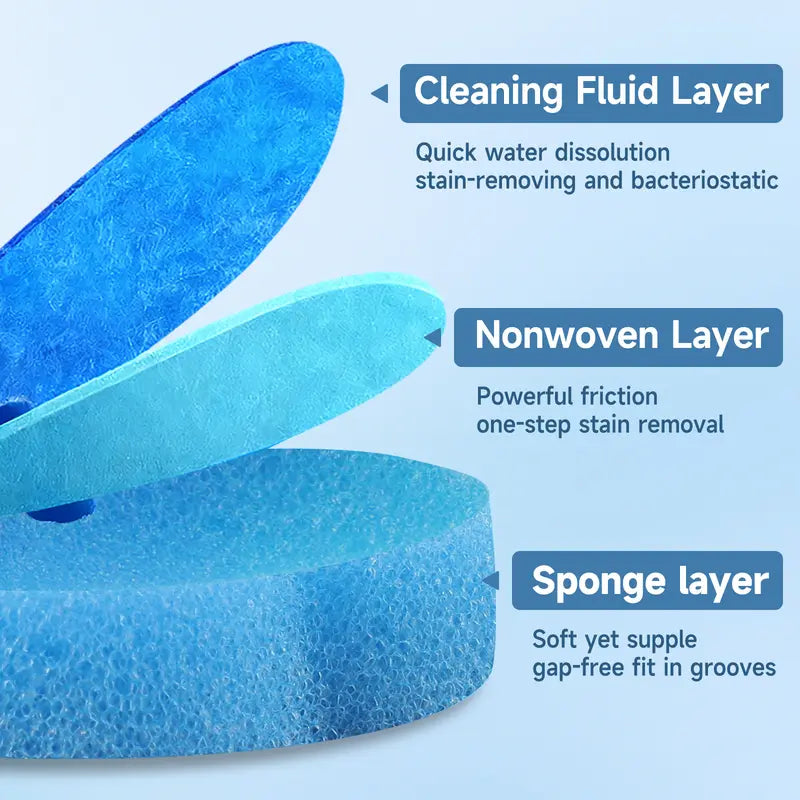 CLEALOM 2PCS Disposable Toilet Brush and Holder Set,Extended Handle with 48PCS Cleaner Refills,Toilet Brush for Toilet Bowl Cleaners,Bathroom Cleaning System for Sink,Bathtub,Basin,Urinal,Bathroom Cleaning Kit, Wall-Mount Scrubbing Toilet Brush