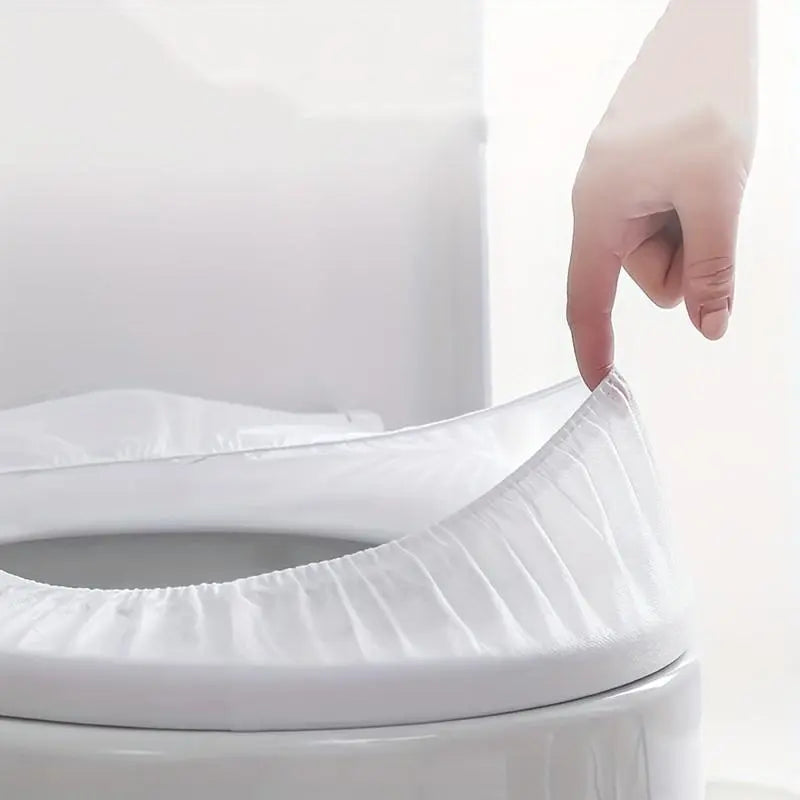 10/20PCS Disposable toilet seat cover, Portable toilet seat cover For Business Travel, Essential Travel Accessories For Airplanes And Camping, Bathroom Accessories, Toiletries, Teen Gifts, Toilet Seat Protector