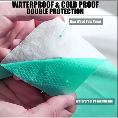 50/100/150Pack Disposable Toilet Seat Covers, Waterproof 16x24in Non-Slip Individually Wrapped Toilet Lid Cover Toilet Lid Protector Hygiene Essentials for Bathroom Use