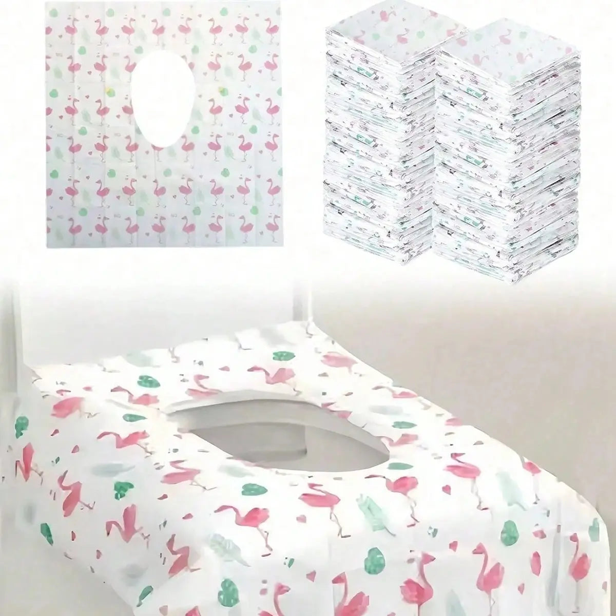 Disposable Toilet Seat Covers, Travel Essentials, Large Waterproof, Toilet Seat Protectors, Home, Travel, Public Restrooms, Full Coverage, Mother's Day Gift
