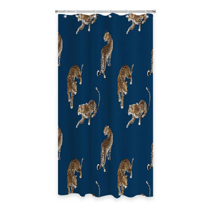 Warrior Squirrel Animal Print Waterproof Polyester Shower Curtain - Black & Green Fabric, Metal Grommets, Animals Design, Machine Washable, Hanging, 72w x 72l (Pack of 1), Multiple Sizes, Best Gift for the Bathroom